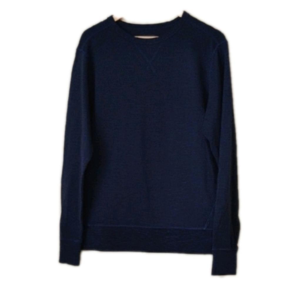 Good Man Brand Men's Navy Crewneck Sweater Size Large